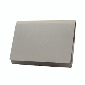 CW Office Guildhall Full Flp Pkt Wlt GREY PK50, a pack of 50 grey full flap wallets for office use.
