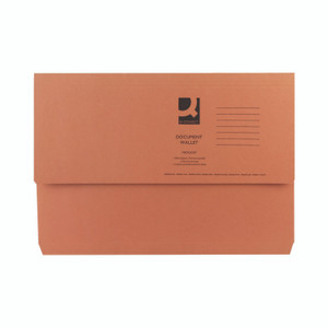 Q-Connect 1/2 Flap Doc Wlt Org PK50