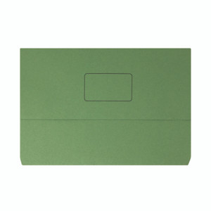 Document Wallet 220GSM FC Green PK50