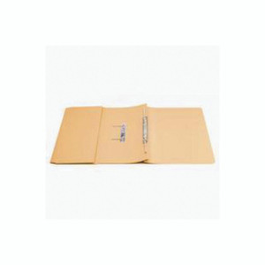 CW Office Q-Connect Trans Pkt File FC Org PK25, open beige plastic multi-view file organizer with multiple compartments for documents.