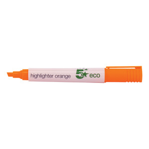 Highlighter Chisel Tip Orange PK10