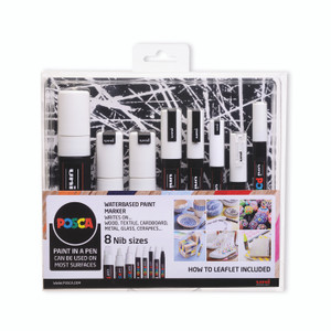 Posca Uni Posca Pnmk Set White PK8