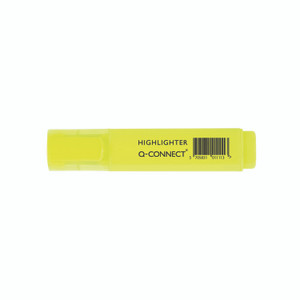 Q-Connect Highlighter Pen Ylw PK10