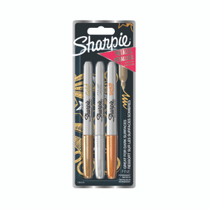 Sharpie Metallic Marker Fine PK3