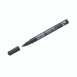 Pentel N50S Fine Marker Black PK12