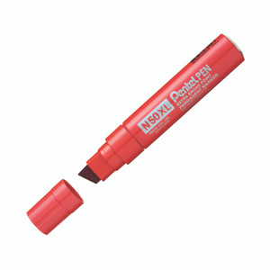 Pentel Jumbo Marker Red PK6