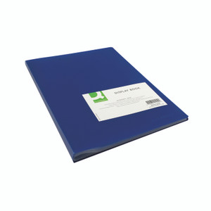 Q-Connect Display Book 40 Pocket BLU