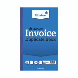 Silvine Dup Invoice Book 711-T PK6