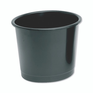 Waste Bin PP 14 Litre 304X254MM BLK