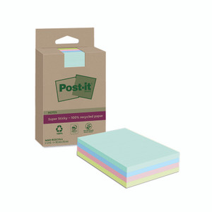 Post-It Ss Recy Notes 102X152 AST P4