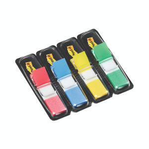 3M Post-It Index 4 Colour Disp PK140