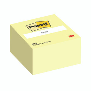Post-It Note Cube 76X76 452SHT Ylw