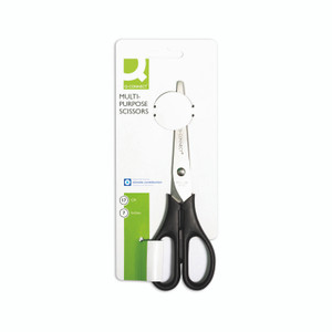 Q-Connect Scissors 170MM Ssteel BLK