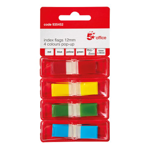 Index Flags 12X45MM 35 Flags/Colour