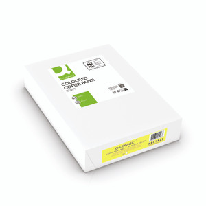 Q-Connect Coloured Copier PPR A4 Ylw