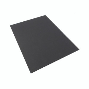 CW Office Card A4 210 GSM Black PK20, blank A4 size black card paper on white background.