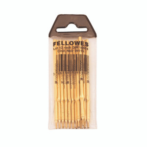 Fellowes Ballpen Refill Black PK12
