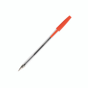 Q-Connect Ball Point Med Red PK50