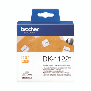 Brother Label Roll 23MM BLK On Wh