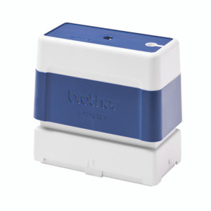 CW Office Brother PR2260E Stamp Blue, compact self-inking stamp for office use.