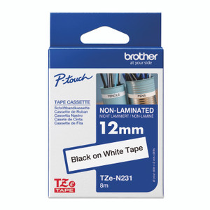 Brother Tze N-L Tpe 12MM BLK/WHT Tpe