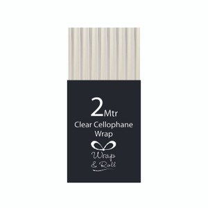Eurowrap Cellophane Roll 2M Clear