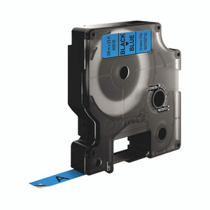 Dymo D1 Labelmaker Tape 9MM BLK/BLU