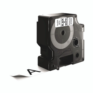 Dymo D1 Labelmaker Tape 24MM BLK/WHT