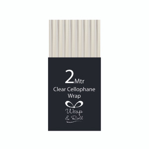 Eurowrap Cellophane Roll 2M Clr PK49