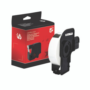 DK11203 Lbl Roll BLK On WHT