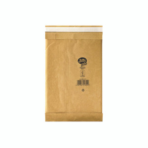 CW Office Jiffy Pad Bags Rcyl Sz 3 Gld PK100, brown paper padded bag with size 3 designation and product branding printed on the front.