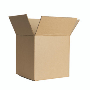 CW Office Gosecure Hwt Box 305X305X306MM PK15, open cardboard box for office supplies or hardware storage.