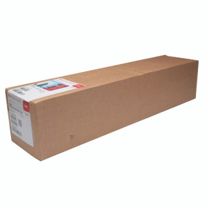CW Office IJM262F Photo PPR Roll Satin 30X914, long brown paper roll in a cardboard box for printing and photo media supplies.
