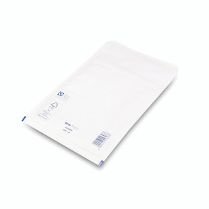 CW Office Bubble Env Size 4 White PK100, a package of 100 white bubble envelopes for office and shipping use.