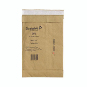 Sealed Air Post BAG Brown D1 PK100