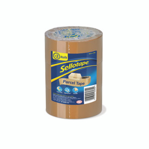 Sellotape Parcl Tape 48MMX50M Brn P3