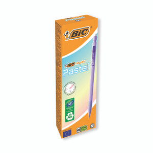 Bic Matic Mech Pencil 0.7 Pastl PK12
