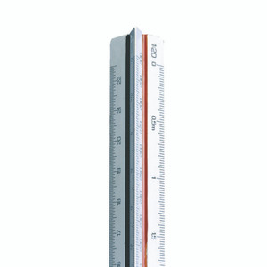 Linex Scalerule Triang 500-2500 30CM