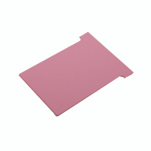 CW Office Nobo T-Card Size 2 Pink PK100, pink T-Card holder for office or school use