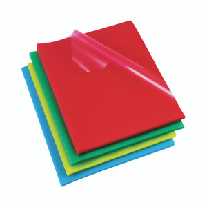 Rexel Cut Flush Folders A4 AST PK100