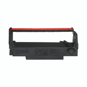 CW Office Ribbon Cassette Erc 30/34/38 BLK/Red, black and red ribbon cassette for office printers and copiers.