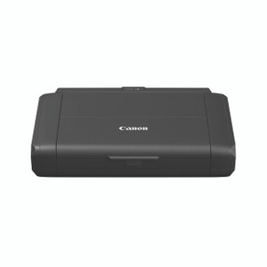 CW Office Canon Maxify BX110 Portable Printer, compact black printer with front paper output tray and Canon branding.