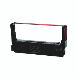 CW Office Compatible Epson ERC23 Fabric Replacement Ribbons, Black/Red, suitable for Epson printers.