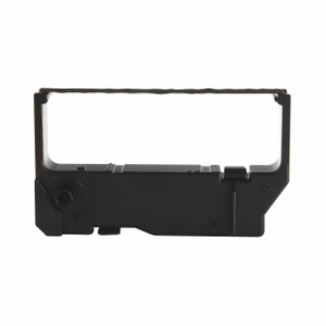CW Office Compatible Star SP200 Ribbon Purple, a black printer ribbon cartridge with a purple ribbon inside for compatible printing.