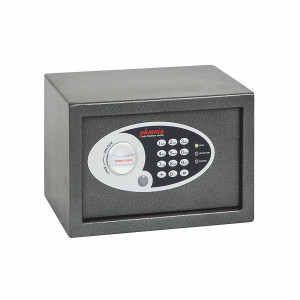 CW Office Phoenix Home Office Safe Size 1, compact digital safe with keypad lock and electronic keypad for secure storage.