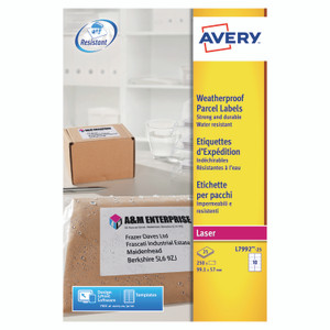Avery Wprf Ship Lbl 99.1X57MM PK250