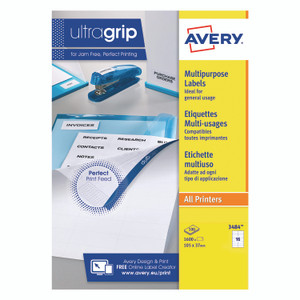 Avery Ultragrip Mlbl 105X37MM PK1600