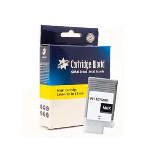 Cartridge World Compatible with Canon PFI-107MBK Matte Black  Cartridge World Compatible with Canon PFI-107MBK Matte Black