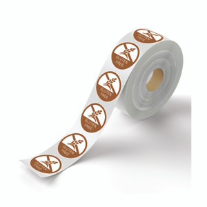 Food Label Gluten Free 25MM (PK1000)