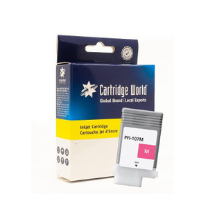 Cartridge World Compatible with Canon PFI-107M Magenta 